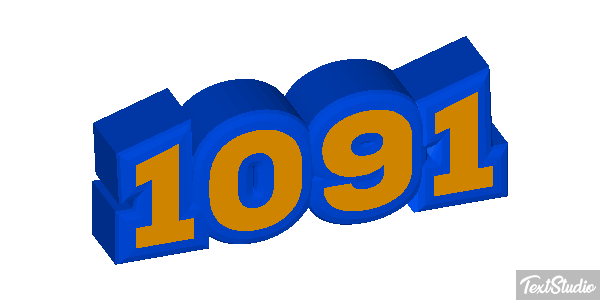 1091 Text effect