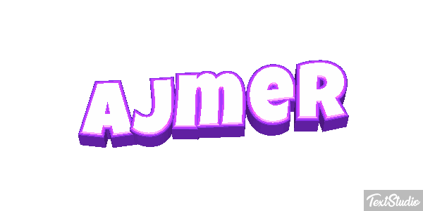 Ajmer Text effect