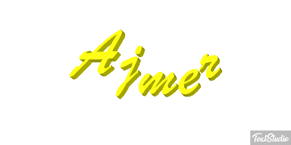 Ajmer Text effect