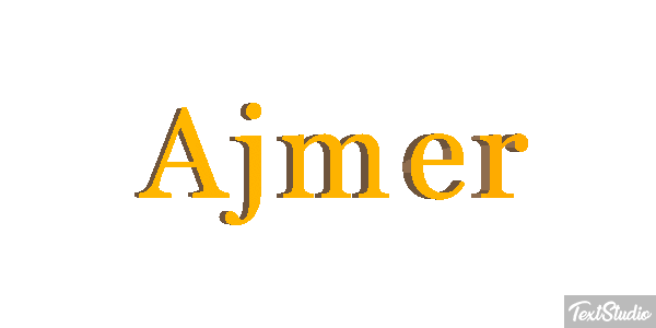 Ajmer Text effect