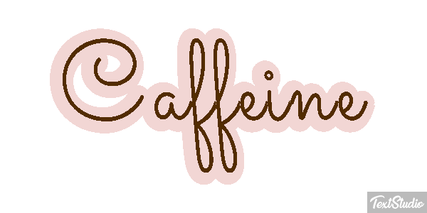 Caffeine Text effect
