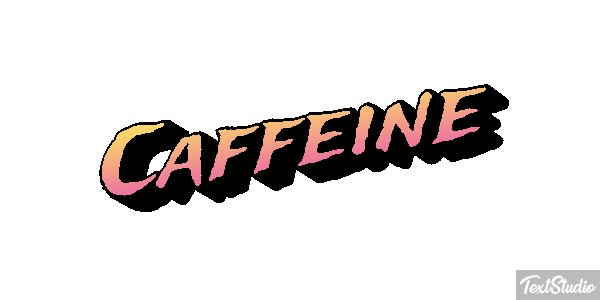 Caffeine Text effect