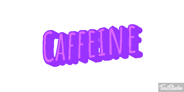 Caffeine Text effect