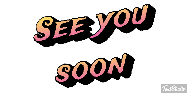 See You Soon Text effect