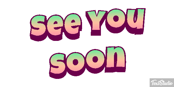 See You Soon Text effect