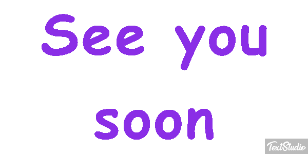 See You Soon Text effect