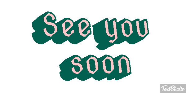 See You Soon Text effect