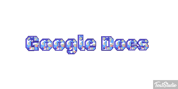 Google Docs Tekst effect
