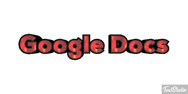 Google Docs Tekst effect
