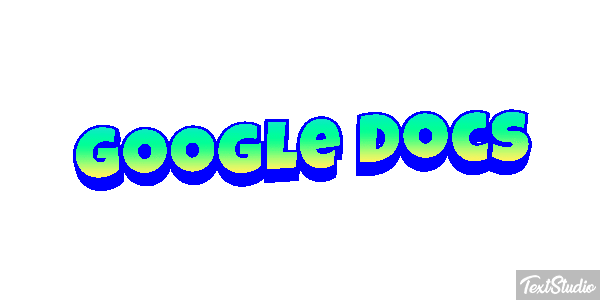 Google Docs Tekst effect