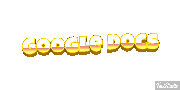 Google Docs Tekst effect