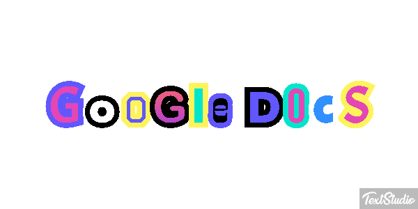 Google Docs Tekst effect