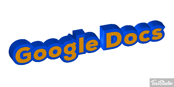 Google Docs Tekst effect