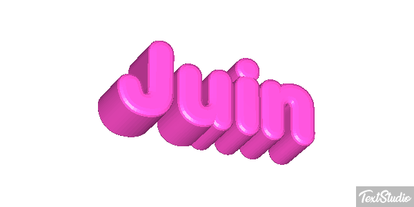 Juin Effet de texte