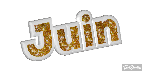 Juin Effet de texte