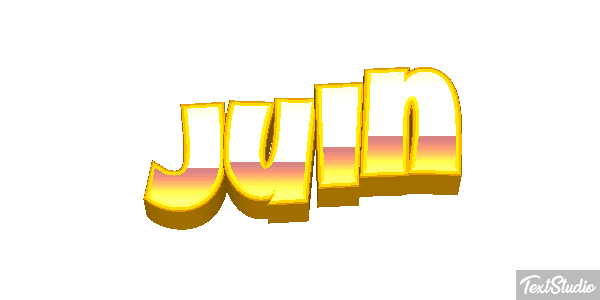 Juin Effet de texte