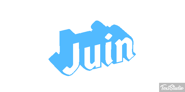 Juin Effet de texte