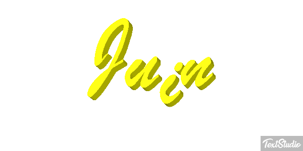 Juin Effet de texte