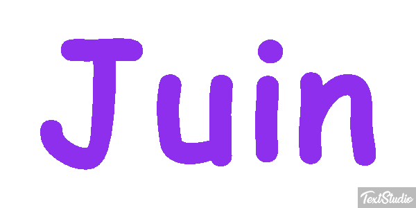 Juin Effet de texte