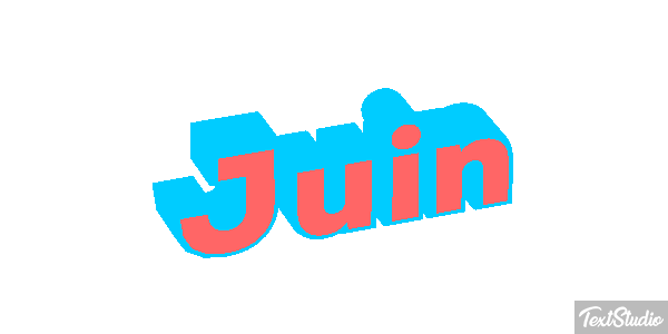 Juin Effet de texte