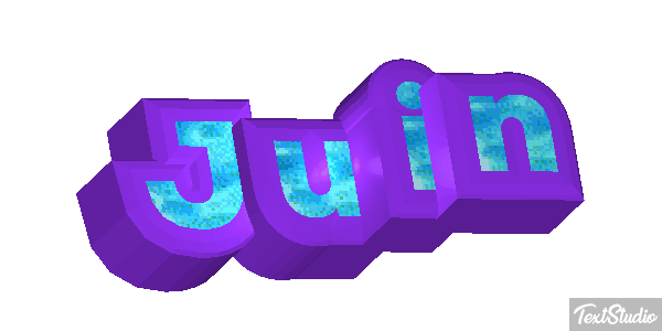 Juin Effet de texte