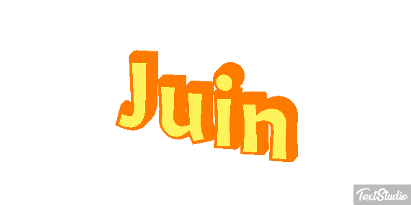 Juin Effet de texte