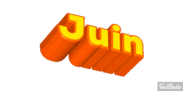 Juin Effet de texte