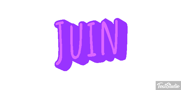 Juin Effet de texte