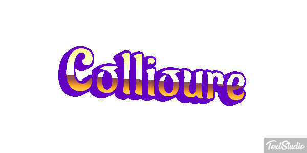 Collioure Efekt tekstowy