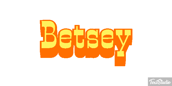 Betsey Tekst effect