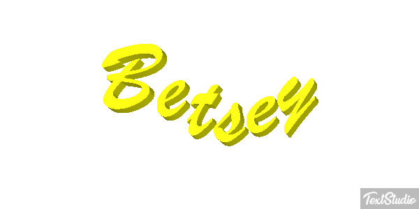 Betsey Tekst effect