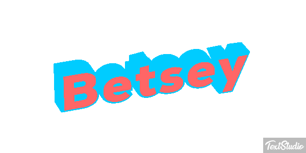 Betsey Tekst effect