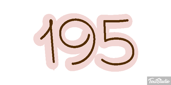 195 Texteffekt
