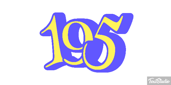 195 Texteffekt