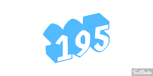 195 Texteffekt
