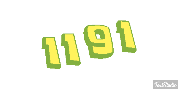 1191 Текстовый эффект