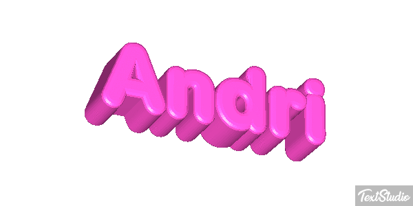 Andri Text effect