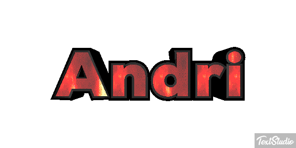 Andri Text effect