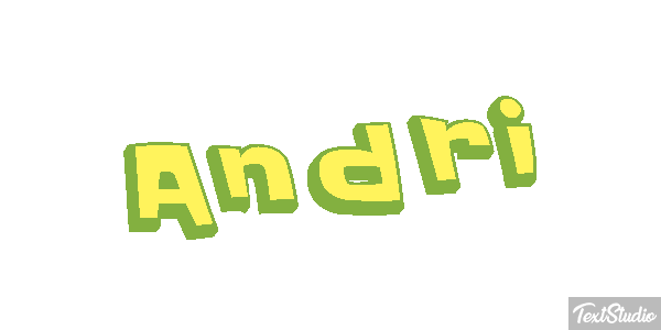 Andri Text effect