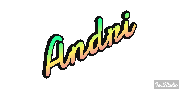 Andri Text effect