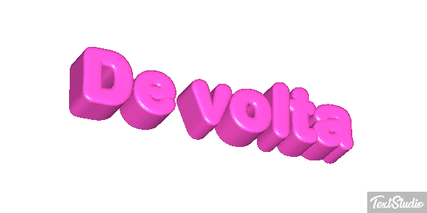 De volta Efeito do texto