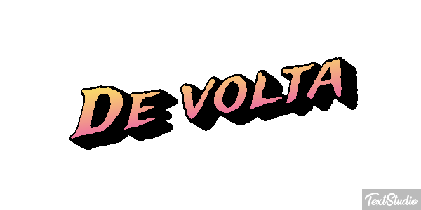 De volta Efeito do texto