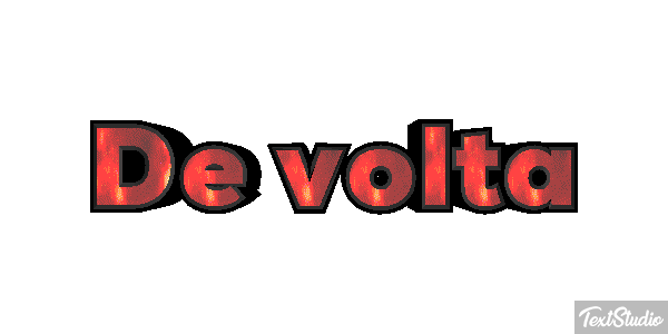 De volta Efeito do texto