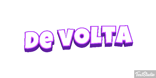 De volta Efeito do texto