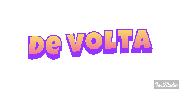 De volta Efeito do texto