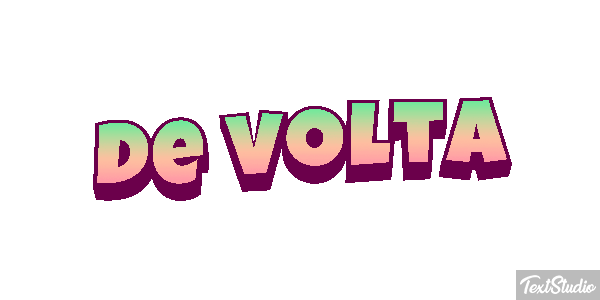 De volta Efeito do texto
