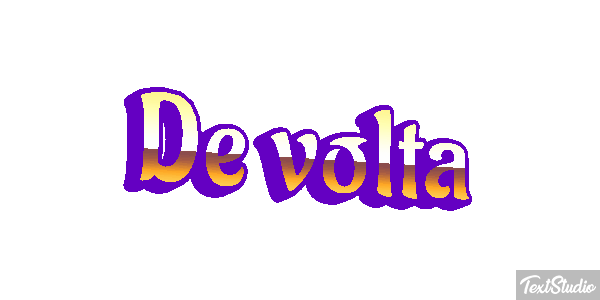 De volta Efeito do texto