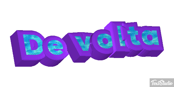 De volta Efeito do texto