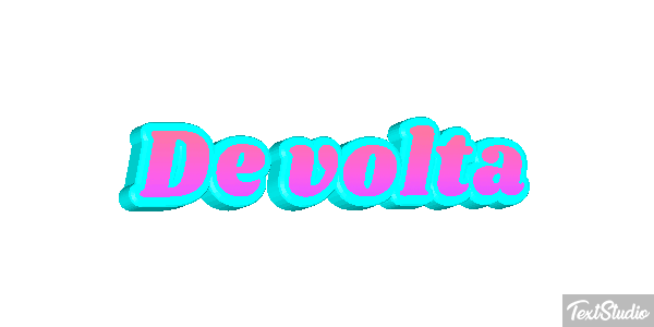 De volta Efeito do texto
