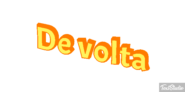 De volta Efeito do texto